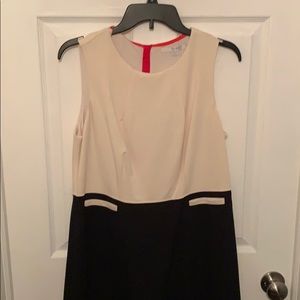 Cream and black Boden Dress
